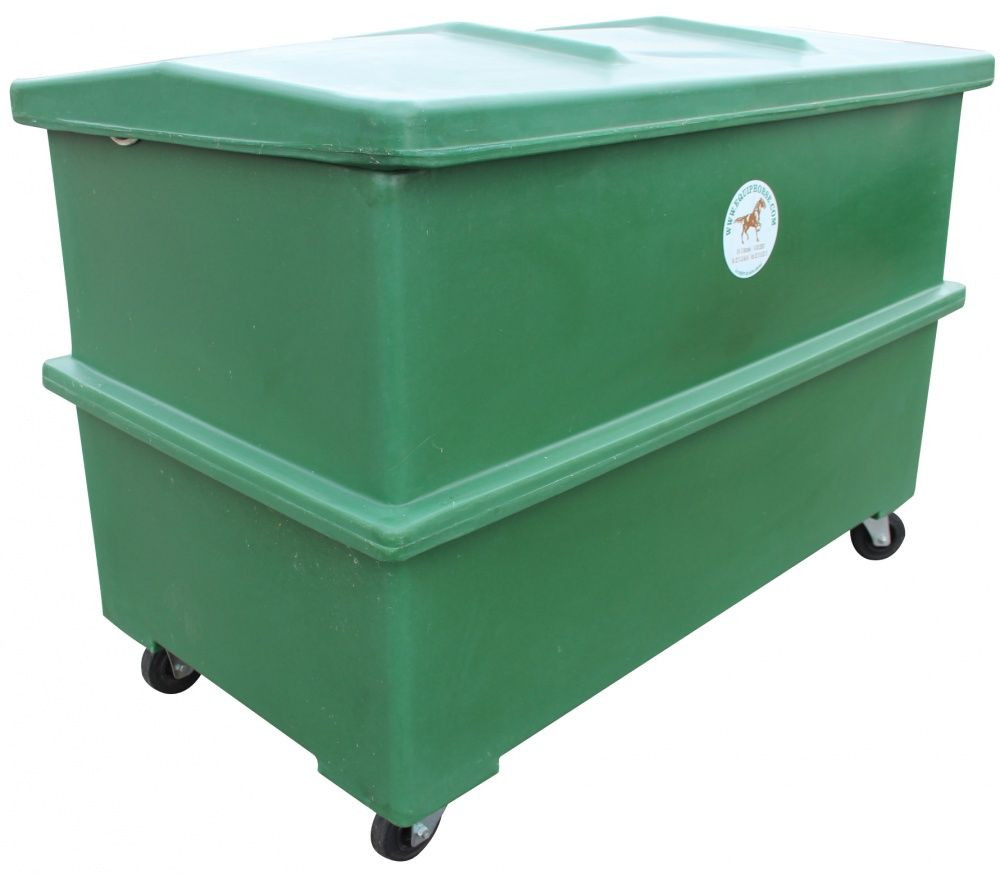 COFFRE A GRAINS 500L AVEC ROUES Equip'Horse