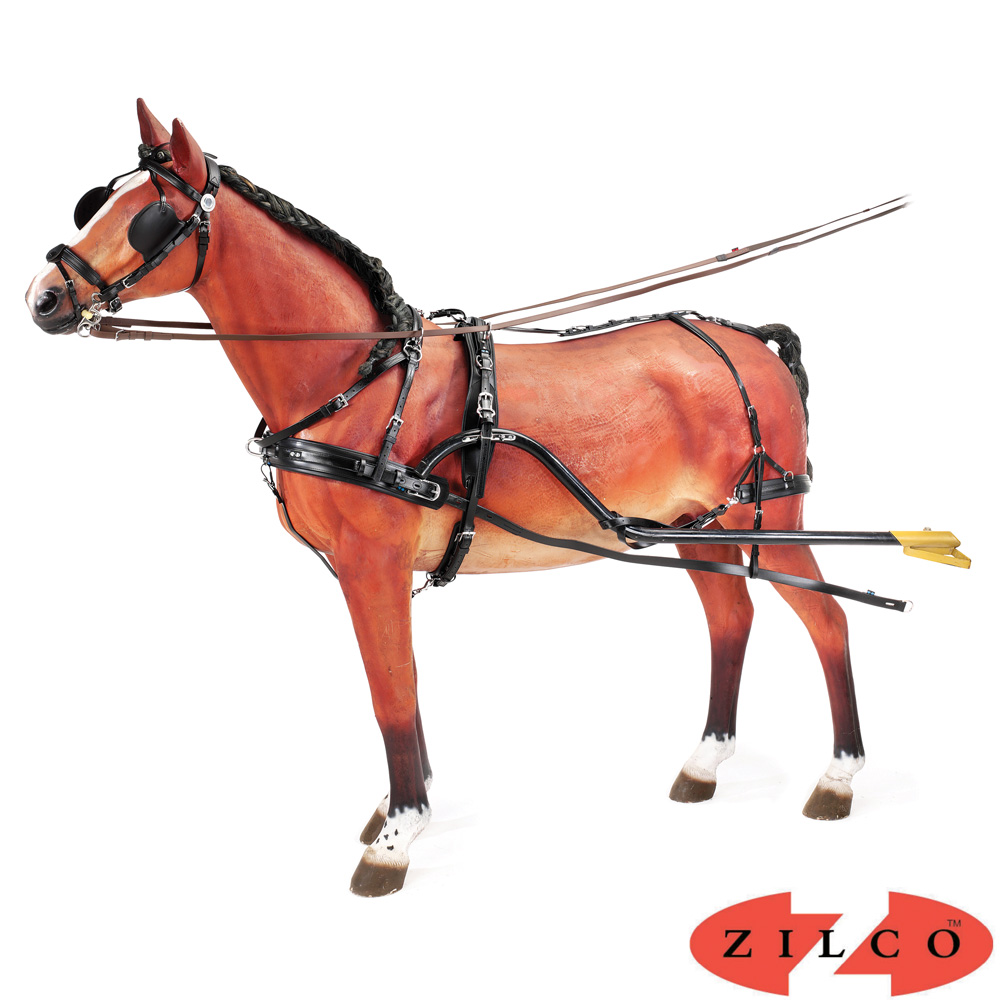 HARNAIS CHEVAL COB Cuir Double Paire Noir EUR 300,00 - FR