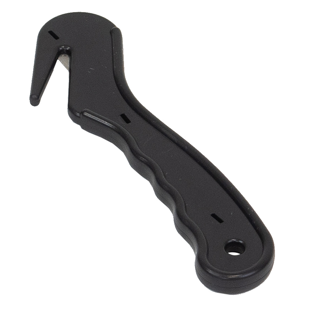 Couteau à double tranchant en acier inoxydable pour sabots de bétail, couteau en fer à cheval, manche en bois, lame à anneau, outils de coupe, mouton, 1 pièce