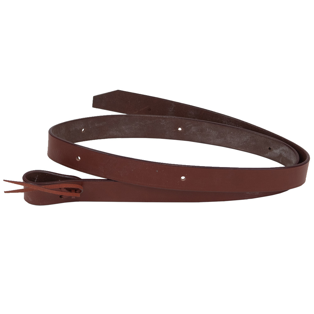 Bride Western Cuir Latigo Challenger – Bandeau Cousu, Taille Cheval